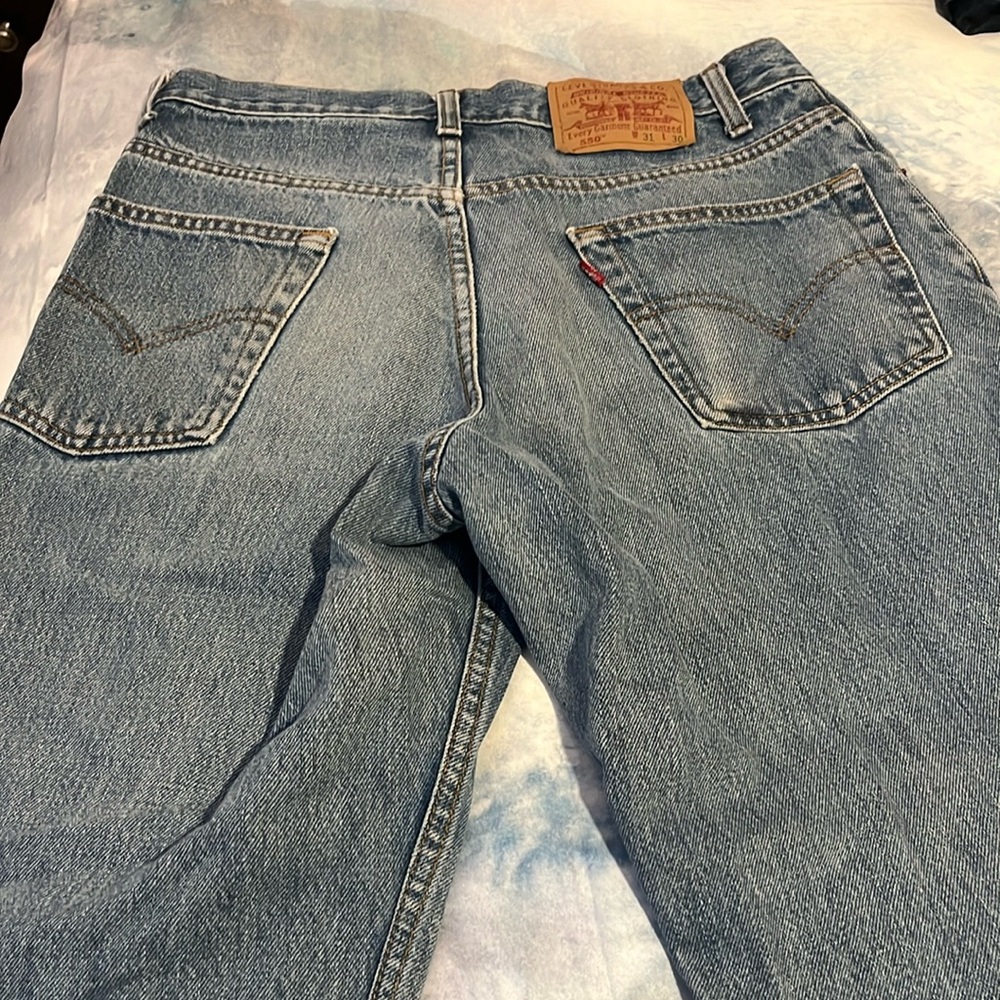Men’s levi’s 550 relaxed fit W31 L30